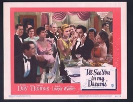 I&#39;ll See You in my Dreams Lobby Card #5-1952-Doris Day - $34.05