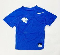 Nike Panthers Mesh Flag Football Jersey Youth Boy's Medium Blue 854859 Dri-Fit - $10.80