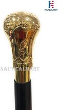 Nauticalmart Replica of Bat Masterson Brass Knob Handle Walking Cane image 3