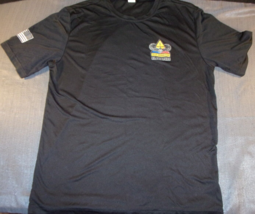 DISCONTINUED UNIT &quot; OLD IRONSIDES GLADIATORS&quot; AIR AUSSALT BLACK T-SHIRT ... - $36.42