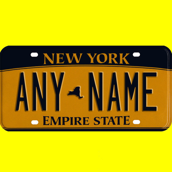 1/431/5 scale custom license plate set any brand RC/model car New York tags RC Building