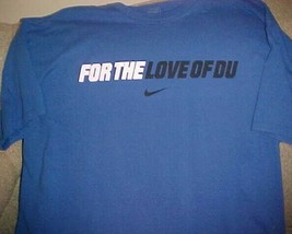 NIKE For the Love of DU - Duke University Blue Devil T-Shirt - Sz XL - $13.50