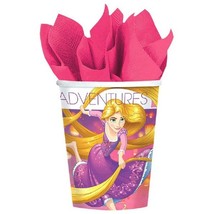Disney Rapunzel Tangled Dream Big Paper Cups 9 oz 8 Per Package NEW - $6.96