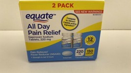 Equate Naproxen Sodium 12hr Pain reliever 150 tablets, 220mg - $8.86