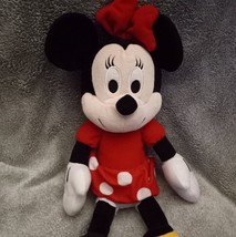 Kohl&#39;s Care Minnie Mouse red white polka dot dress plush doll - $9.00
