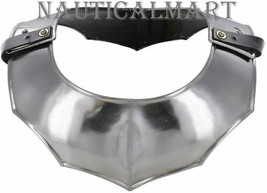 Medieval 18 Gauge Steel Plate Armor Gorget Neck Protector