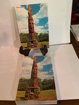 Postcard Lot of 50  4 x 6 Omiskanoagwiak, Native American Carved Monumen... - $4.99