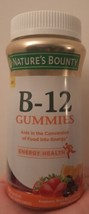 Nature&#39;s Bounty Vitamin B12 Dietary Supplement Energy Metabolism and Ner... - $11.87