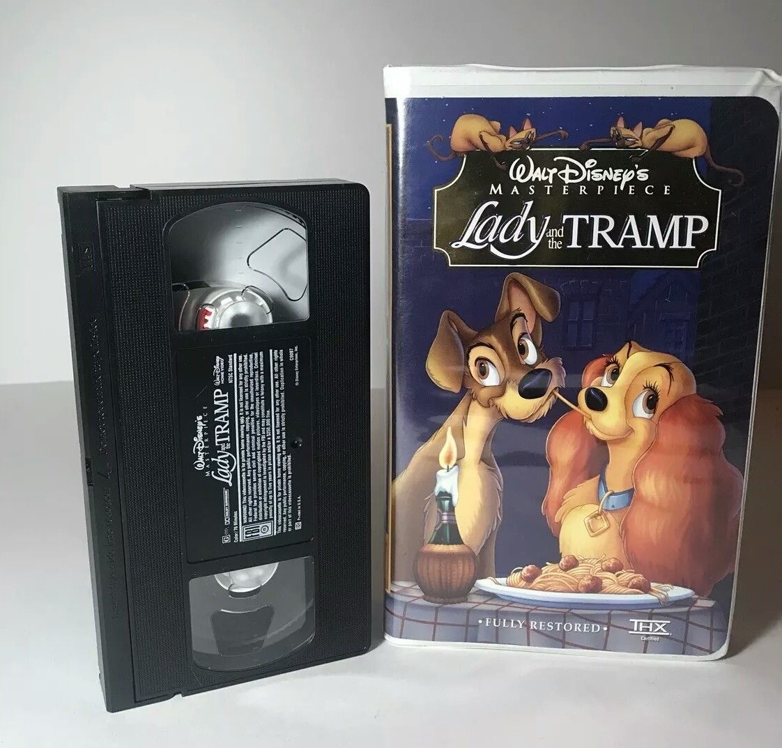 Walt Disney's Masterpiece Collection Lady and the Tramp VHS#14673 - VHS ...