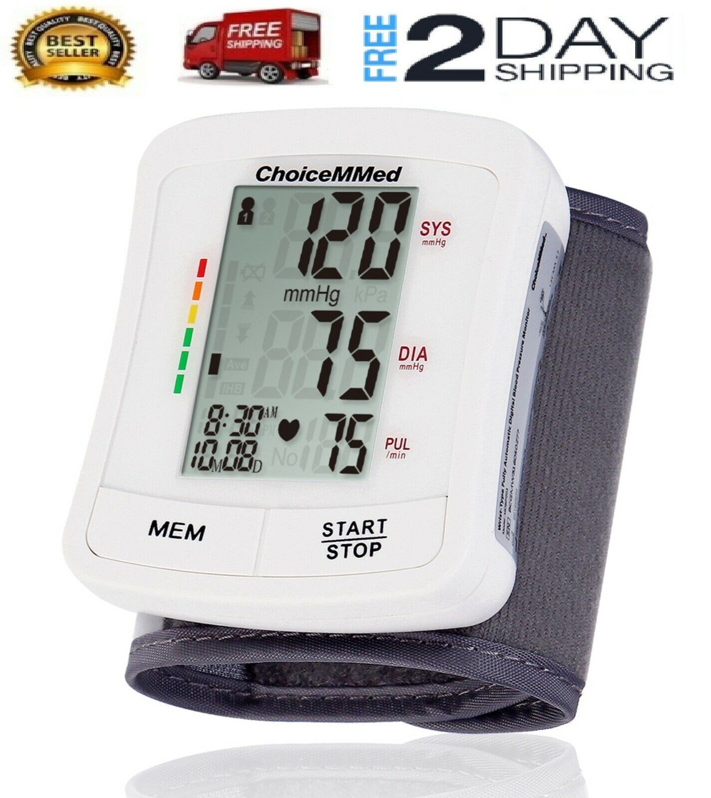 Medidor de Presion Arterial Maquina para Medir la Presión Monitor con