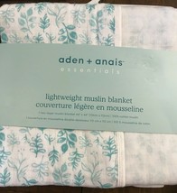Aden + Anais Essentials Lightweight Muslin Stroller Blanket 44"X44" NEW - $29.70