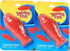 2 Count Taste Beauty 3.52 Oz Swedish Fish Scented Soap For Ages 12 & Up