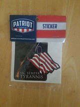 Patriot Patch Co. Sic Semper Tyrannis Sticker - $49.38