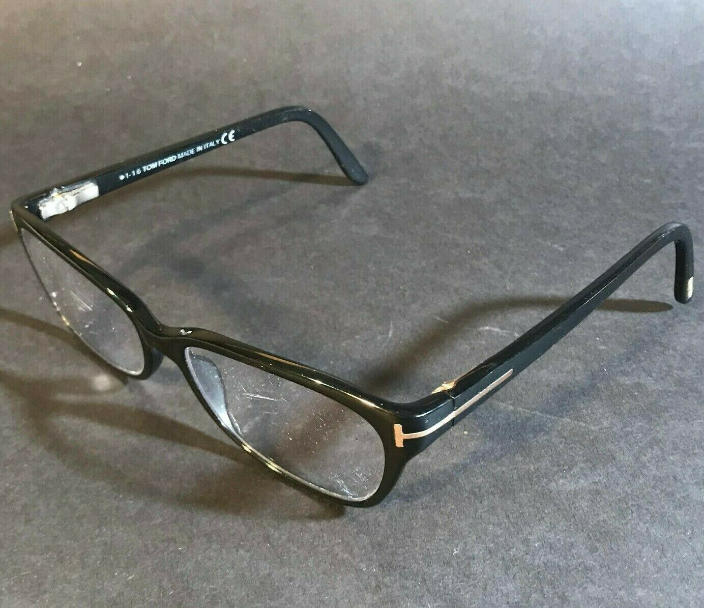 Primary image for Tom Ford TF5142 001 Eyeglasses Frames Cats Eye Rectangular Black 54 15 135