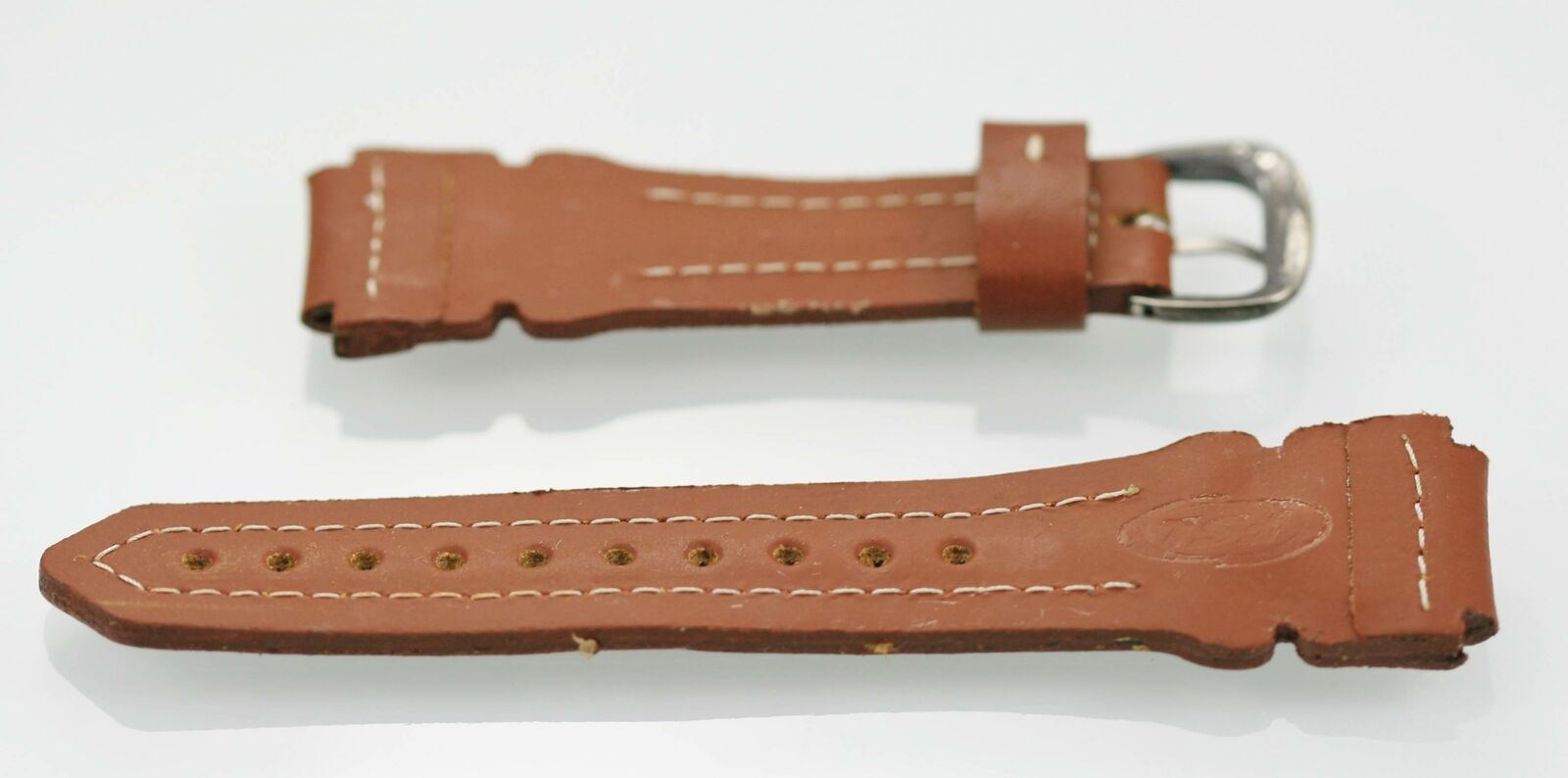 Fossil Men's Brown Rubber/Neoprene Replacement Watch Band 18mm Watch Bands