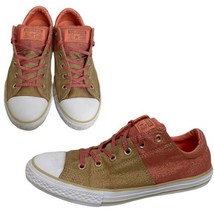 Converse all star women&#39;s glitter casual sneaker low top size US 5 - $27.06