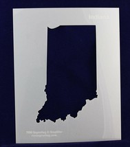 State of Indiana Stencil -14 mil Mylar Painting/Crafts - $16.59