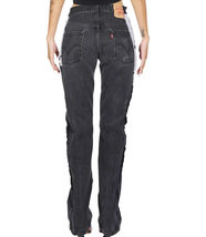 Sami Miro Custom Designed Porterhouse Levi's Jeans in Vintage Black - 24x30 image 3