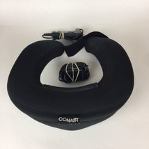 Conair Body Benefits Heated Electric Neck Pillow Massager Head Rest Blac... - $19.80