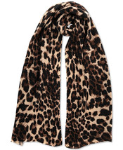 Charter Club Animal Print Cashmere Scarf New with Tags - $113.84