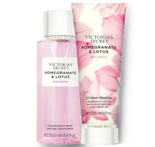 Victoria's Secret Pomegranate & Lotus Fragrance Lotion + Fragrance Mist Duo Set - $39.95