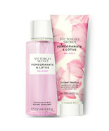 Victoria&#39;s Secret Pomegranate &amp; Lotus Fragrance Lotion + Fragrance Mist ... - $39.95