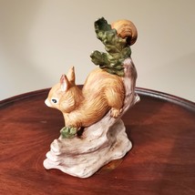 Vintage Squirrel Figurine, Ceramic Animal Statue, Made in Taiwan, 1980s image 3