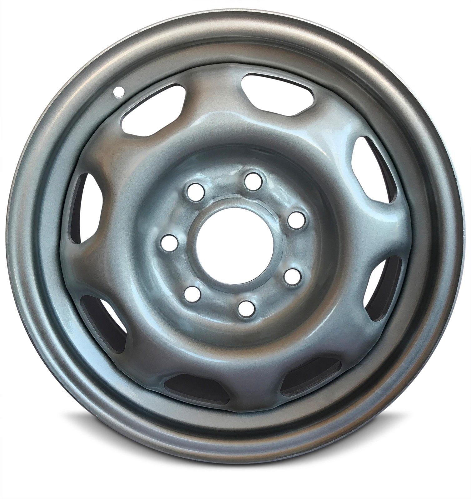 Image of New (10-14) Ford F150 17"x7.5" 7 Lug 8 Hole Steel Replacement Wheel Rim 7x150