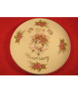 9" Porcelain Collector Plate 50th ANNIVERSARY Japan - $7.17