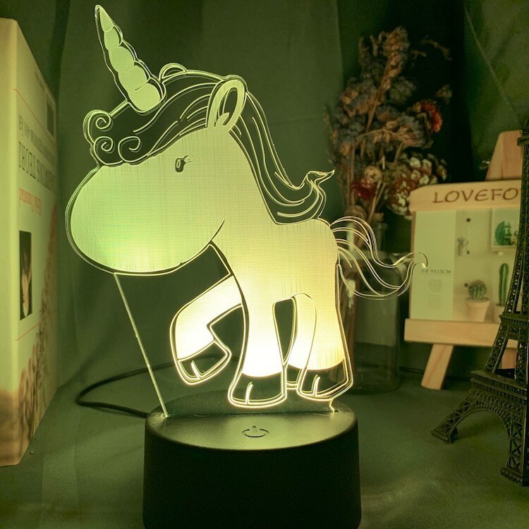 Animals Led Light Unicorn for Kids Bedroom Horse 10