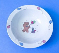 Studio Nova Beary Life Bowl  MZ494 Teddy Bear Balloon's Child's Ceramic Dish - $7.91