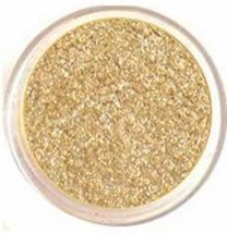 Sparkly Gold Eyeshadow Glimmer Bare Glitter Mineral Holiday Eye Makeup N... - $4.37