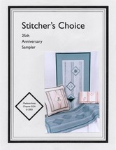 Madison EGA 25 Anniversary Sampler Chart Pattern Cross Stitch Stitcher&#39;s... - $12.61