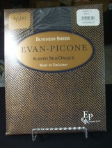 Evan-Picone Business Sheer Sueded Silk Opaque Graphite Pantyhose - Size ... - $8.90