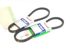 LOT OF 2 NEW THERMOID 4L260 V-BELTS 1/2'' X 26''