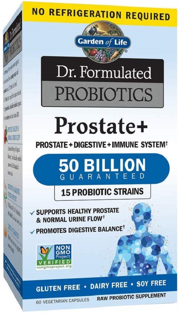 Garden of Life - Dr. Formulated Probiotics Prostate+ - Acidophilus and Probiotic
