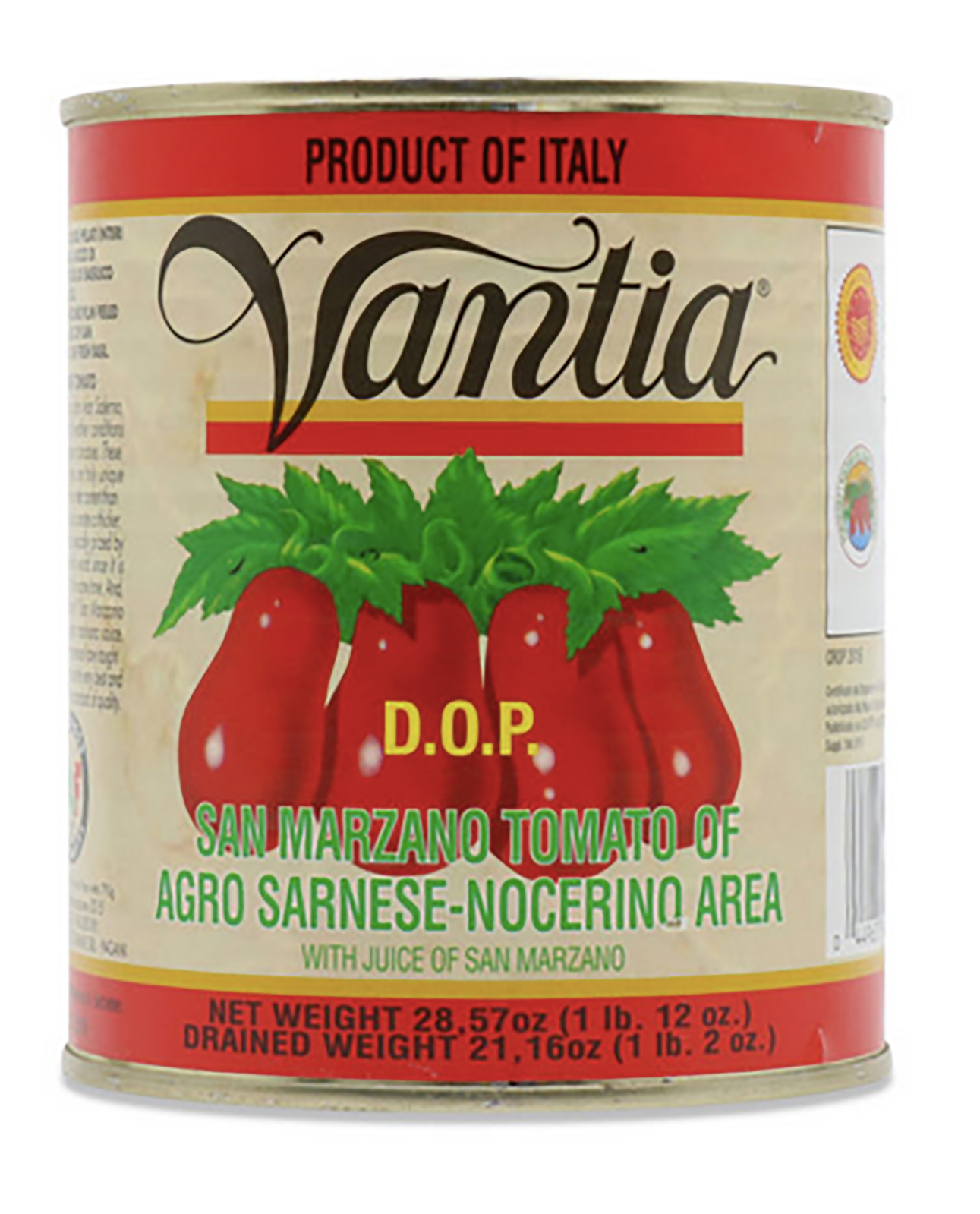 D.O.P. San Marzano Tomatoes 28 oz (PACKS OF 12)
