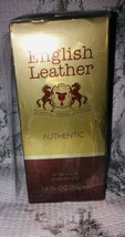 English Leather After Shave Authentic 3.4 fl oz box damaged - $12.99