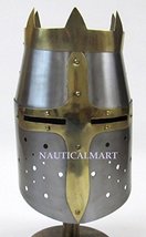 Crusader Helmet - Medieval Knight Crusader - Steel Armor By Nauticalmart