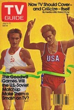 ORIGINAL Vintage July 5 1986 TV Guide No Label Goodwill Games