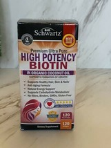 Bio Schwartz High Potency Biotin Dietary Supplement 6/22 FREE SHIPPING - $14.69