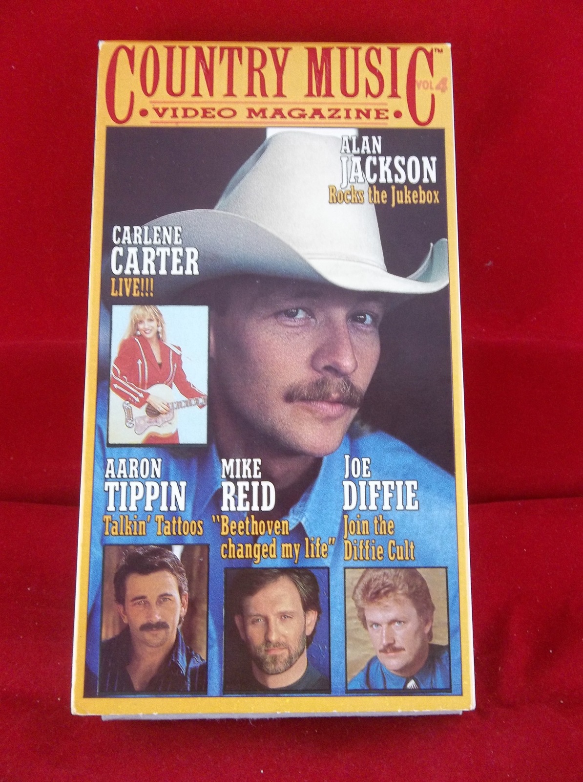 Country Music Video Magazine Volume 4 1991 Country Music VHS - VHS Tapes