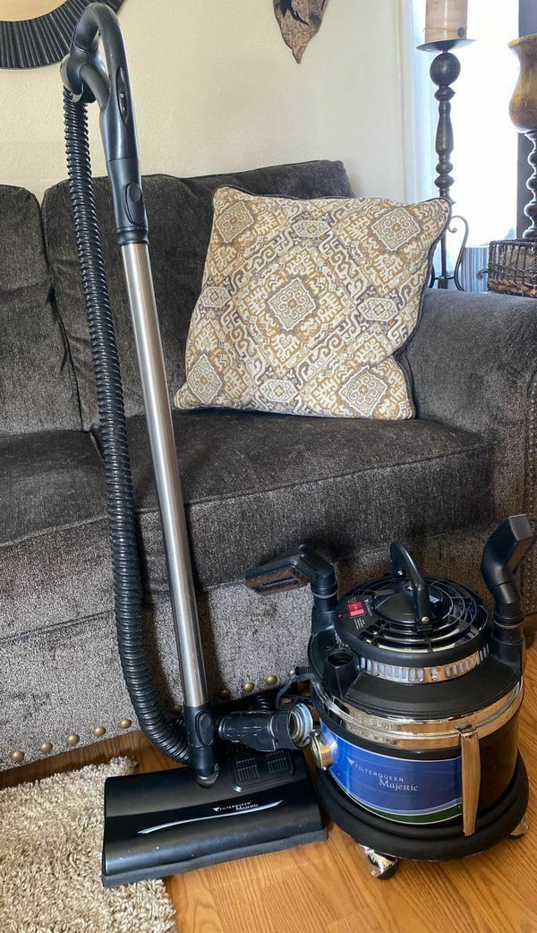 FILTER QUEEN MAJESTIC AT1100 CANISTER VACUUM w/Nozzle + More Vacuum