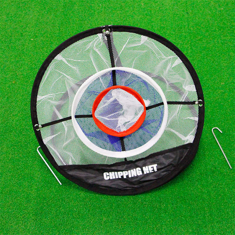 Golf Indoor Outdoor Chipping Pitching Cages Mat Practice Net Training