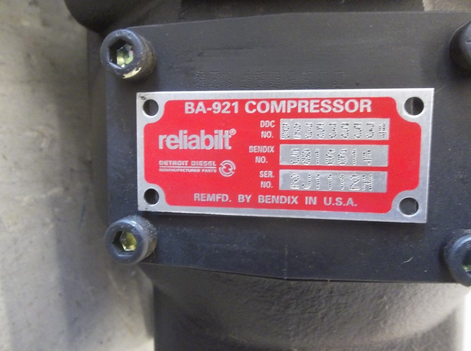 Detroit Diesel Series 60 Air Compressor R23535534 (5016614) Other Parts