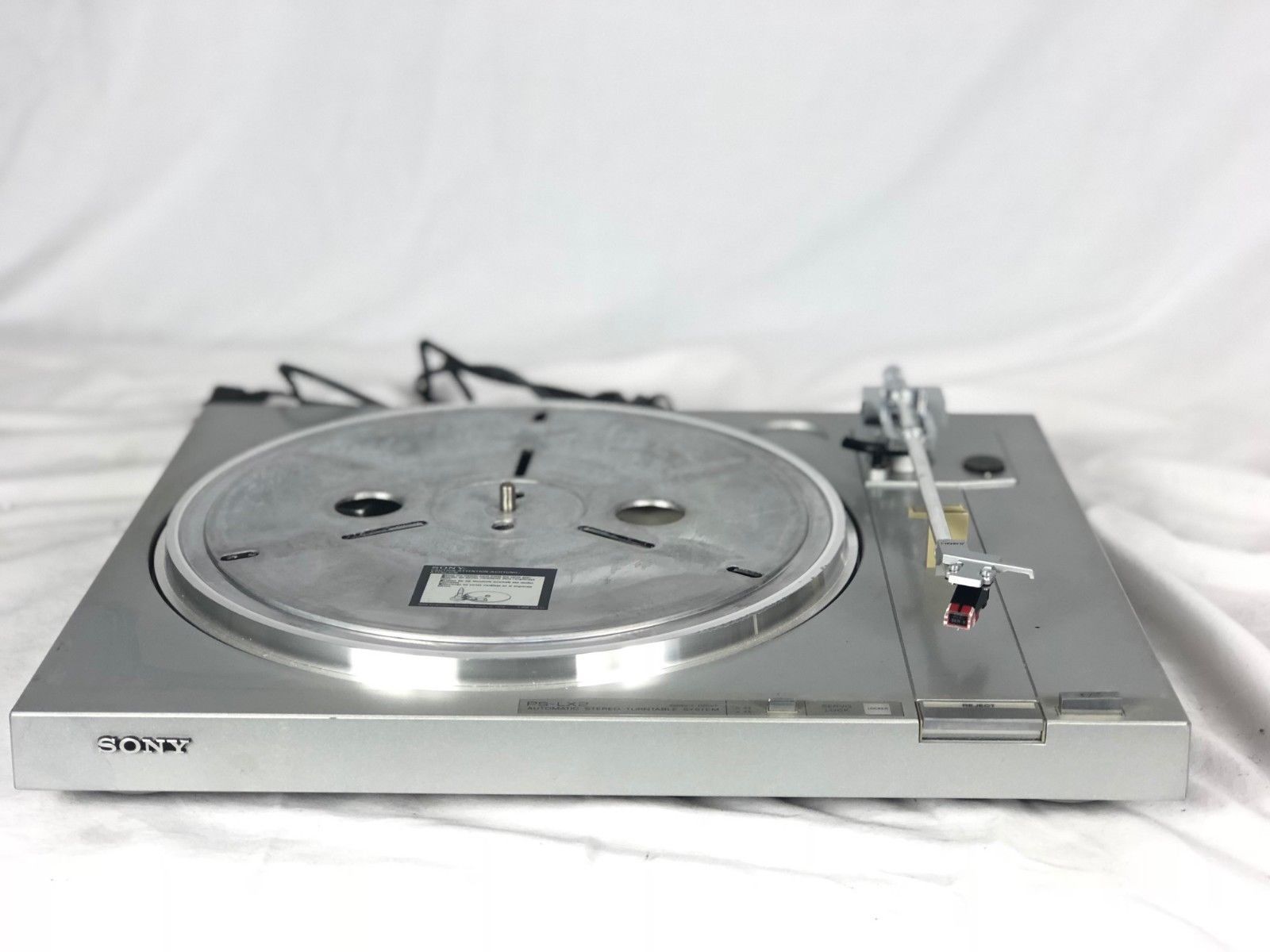 Sony PSLX2 Automatic Direct Drive Record Player / Turntable Tested