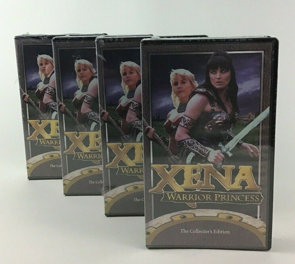 Xena Warrior Princess VHS Collectors Edition 4pc Lot RE TV Universal ...