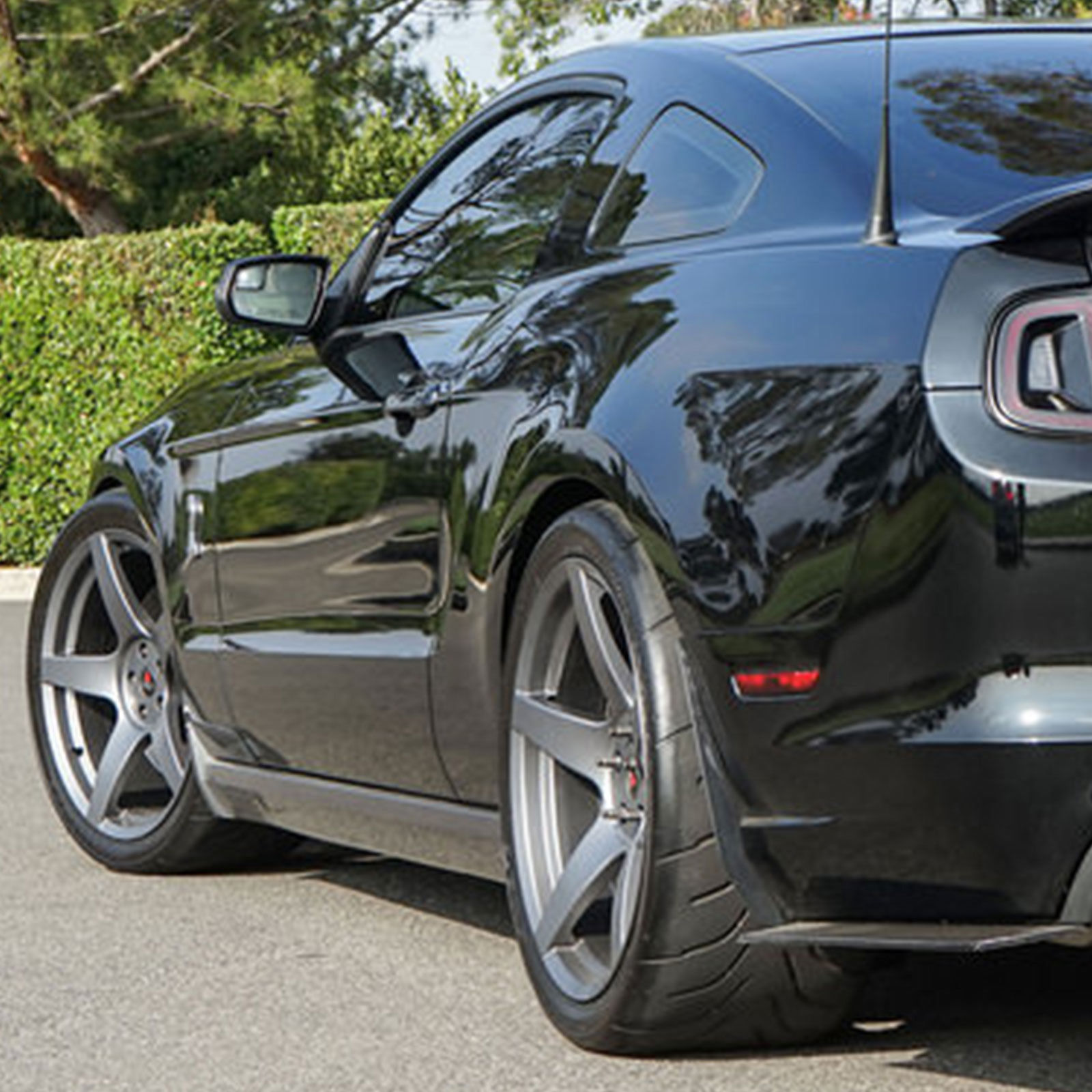 Project 6GR FIVE 19x10 Satin Graphite Concave Wheels for S197 Mustang ...