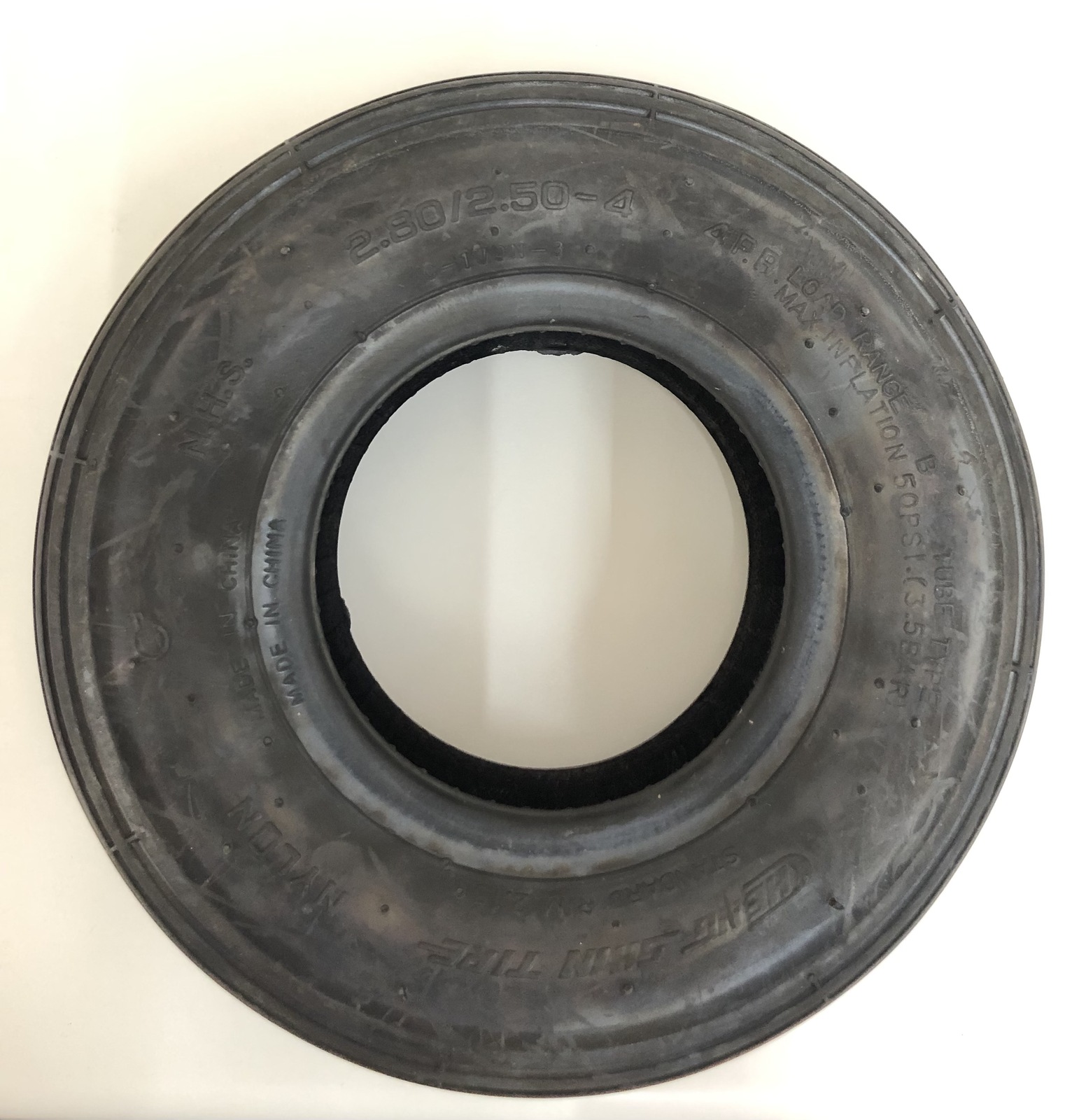 msp-1-piece-cst-cheng-shin-280-250-4-c179-black-tire-4pr-mobility-scooter-parts-wheels-tires