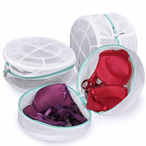 Plusmart Bra Laundry Bag, Mesh Laundry Bag for Delicates, Bra Washing